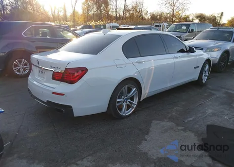 2013 BMW 740Li xDrive from USA, damaged, VIN WBAYF4C59DDE23772